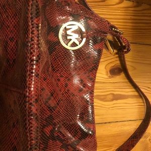 Michael Kors Snake Skin smaller purse
